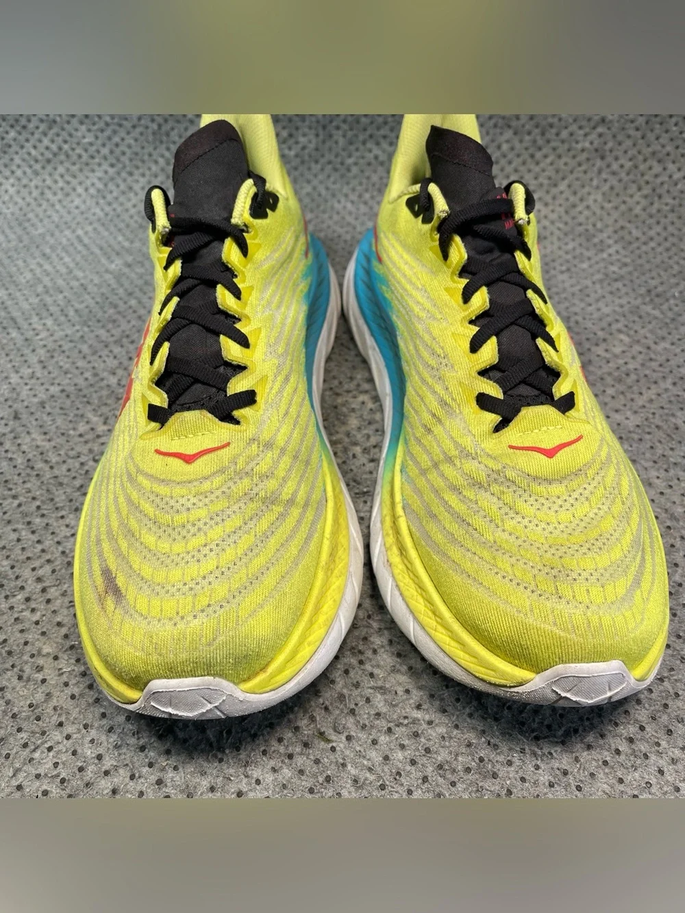 Hoka One One Mach 5 Yellow Running Shoes Size 11 Men’s